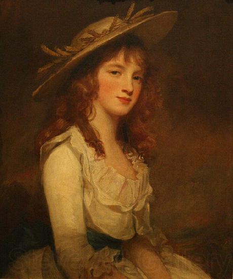 George Romney Portrait of Miss Constable Norge oil painting art